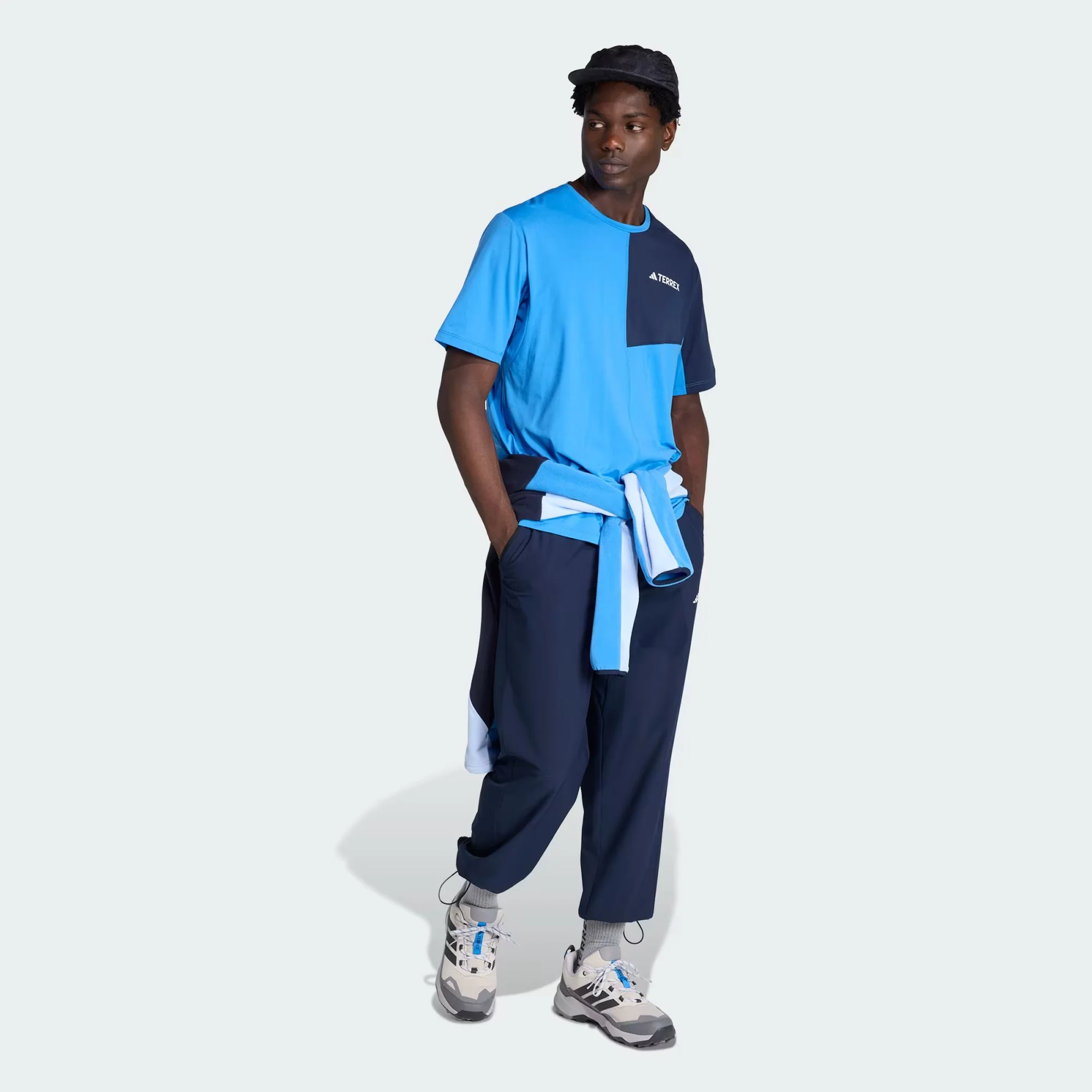 Adidas Terrex Men's Multi Climacool Tee Ray Blue KB2112 - Image 3