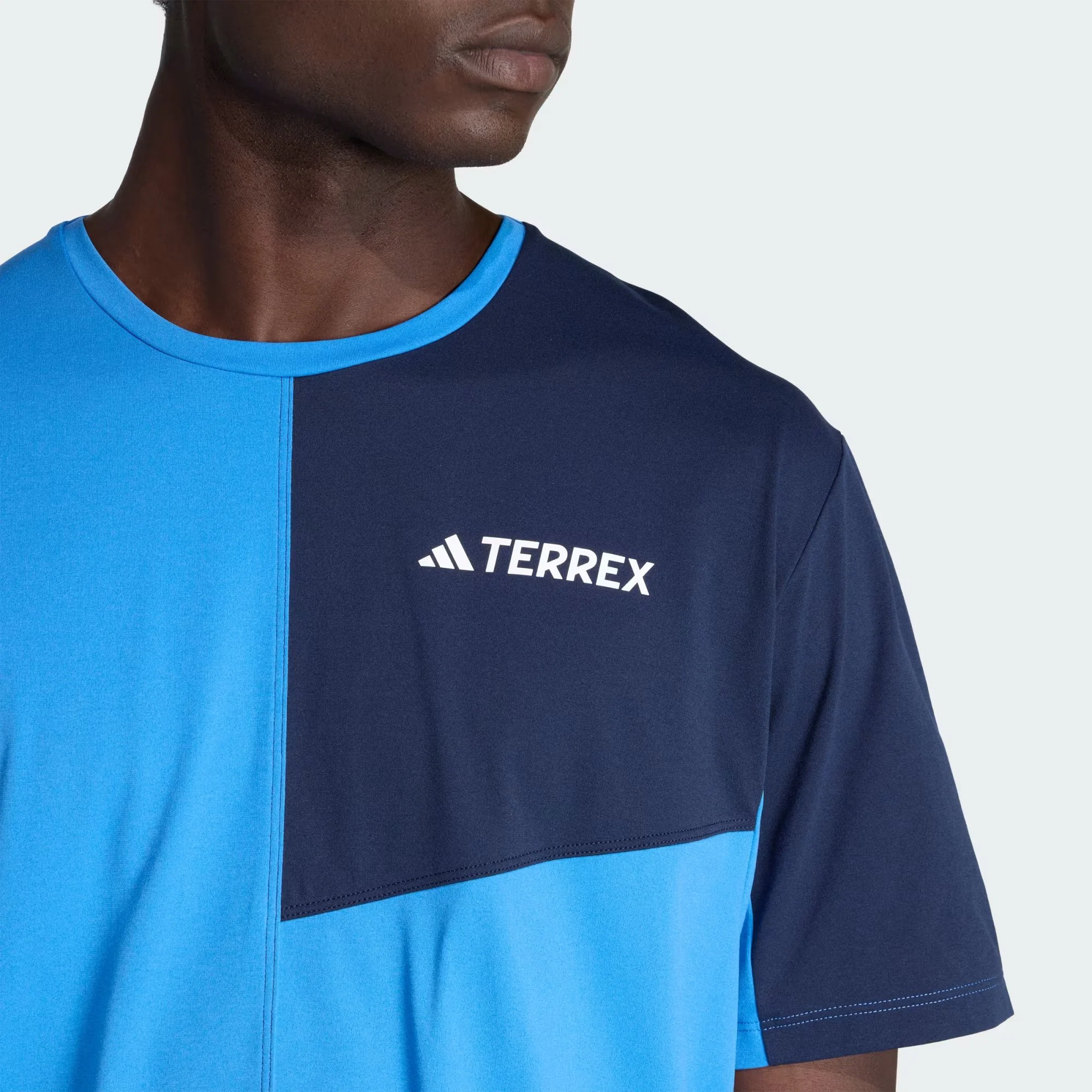 Adidas Terrex Men's Multi Climacool Tee Ray Blue KB2112 - Image 5