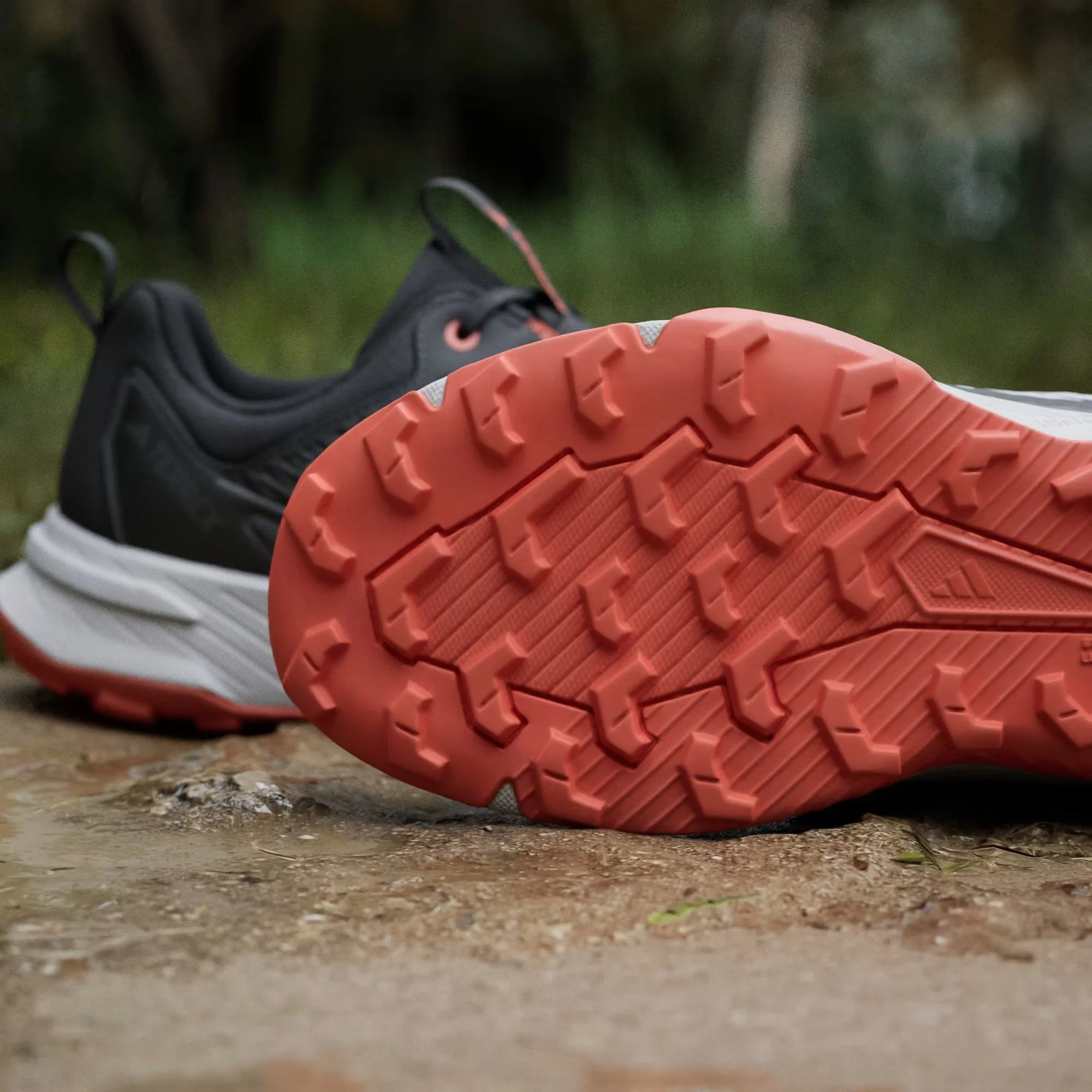 Adidas Terrex Men's Tracefinder Trail Running Shoes Core Black/Grey One/Semi Impact Orange JR9136 - Image 10