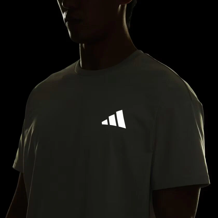 Adidas Terrex Men's Xploric Climacool Graphic T-Shirt Beige KE3703 - Image 5