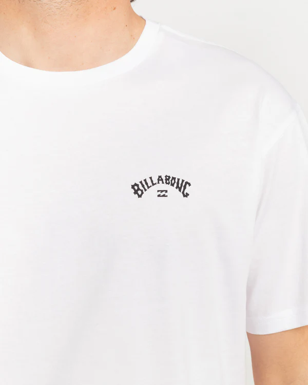 Billabong Men's Arch Wave T-Shirt White C1SS65BIP2-0010 - Image 4