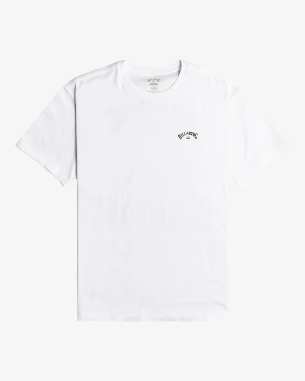 Billabong Men's Arch Wave T-Shirt White C1SS65BIP2-0010 - Image 5