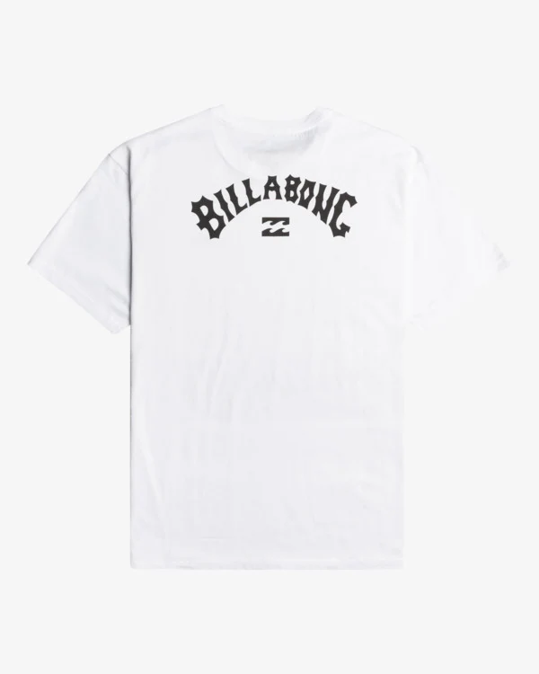 Billabong Men's Arch Wave T-Shirt White C1SS65BIP2-0010 - Image 6