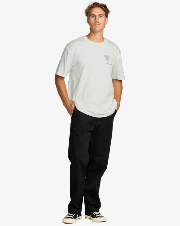 Billabong Men's Scenes Regular T-Shirt Off White 24A353521-OFW - Image 4
