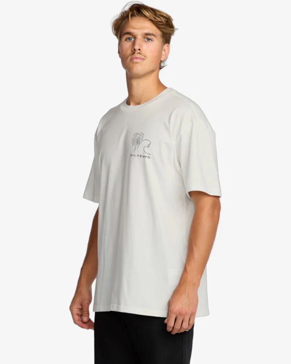 Billabong Men's Scenes Regular T-Shirt Off White 24A353521-OFW - Image 5
