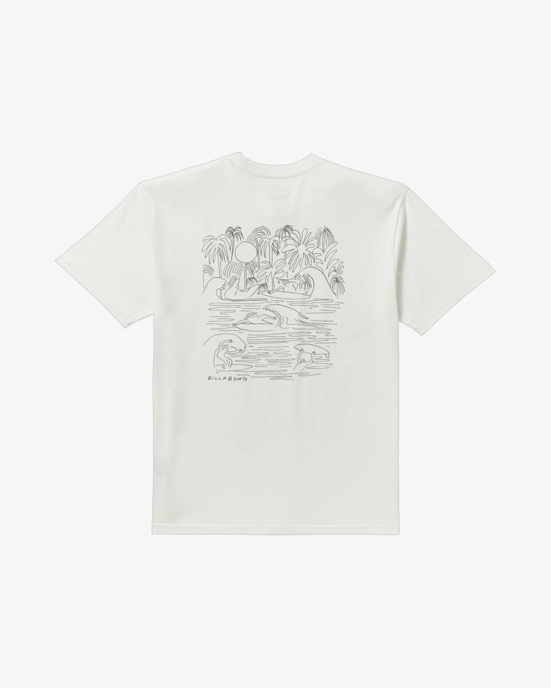 Billabong Men's Scenes Regular T-Shirt Off White 24A353521-OFW - Image 7