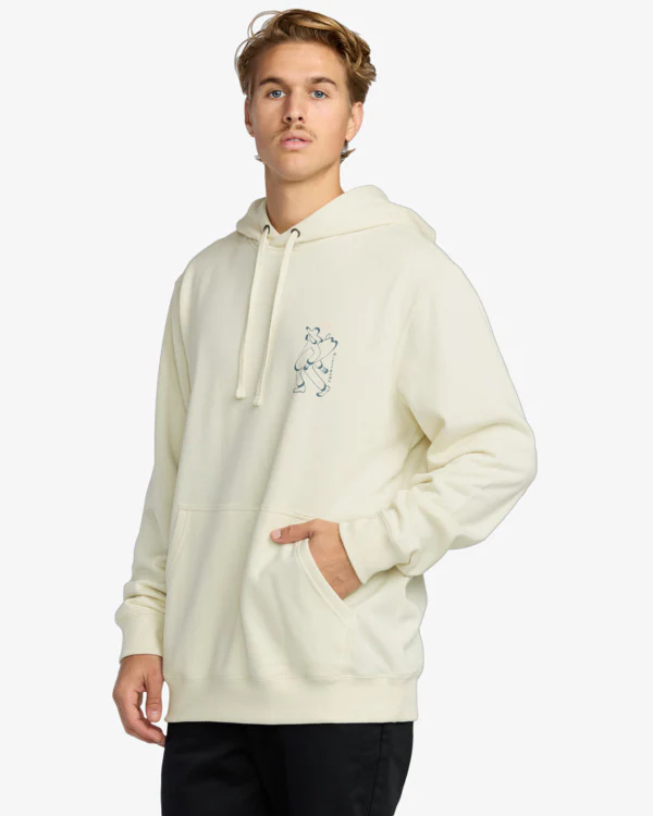 Billabong Men's Up The Beach Hoodie Off White 24A413506-OFW - Image 4