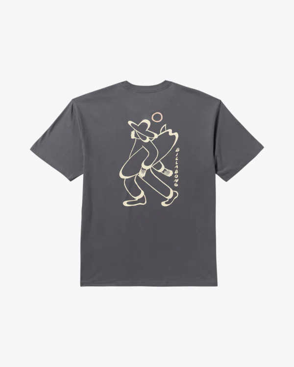 Billabong Men's Up The Beach Regular T-Shirt Char 24A353523-CRC - Image 7