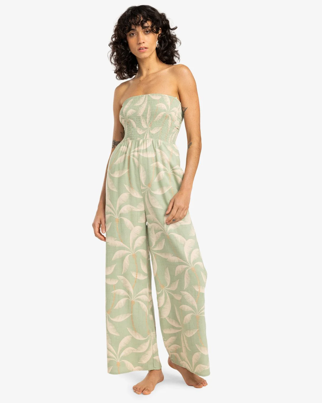 Billabong Women's Summer Rainbow Jumpsuit Pistachio EBJNP00126-GFM0 - Image 4