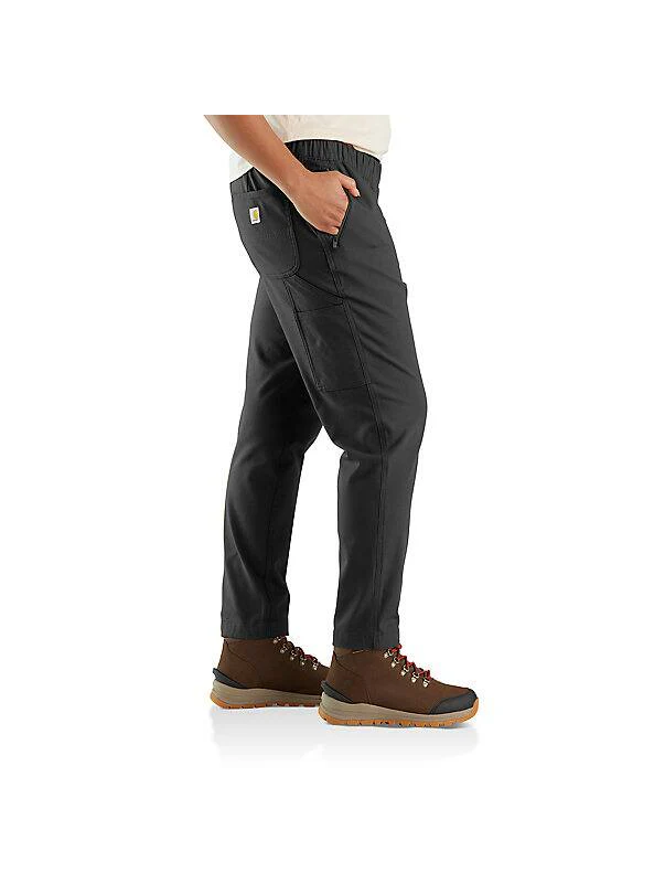 Carhartt Women's Force Ripstop Work Pant Black 106194-N04 - Image 3