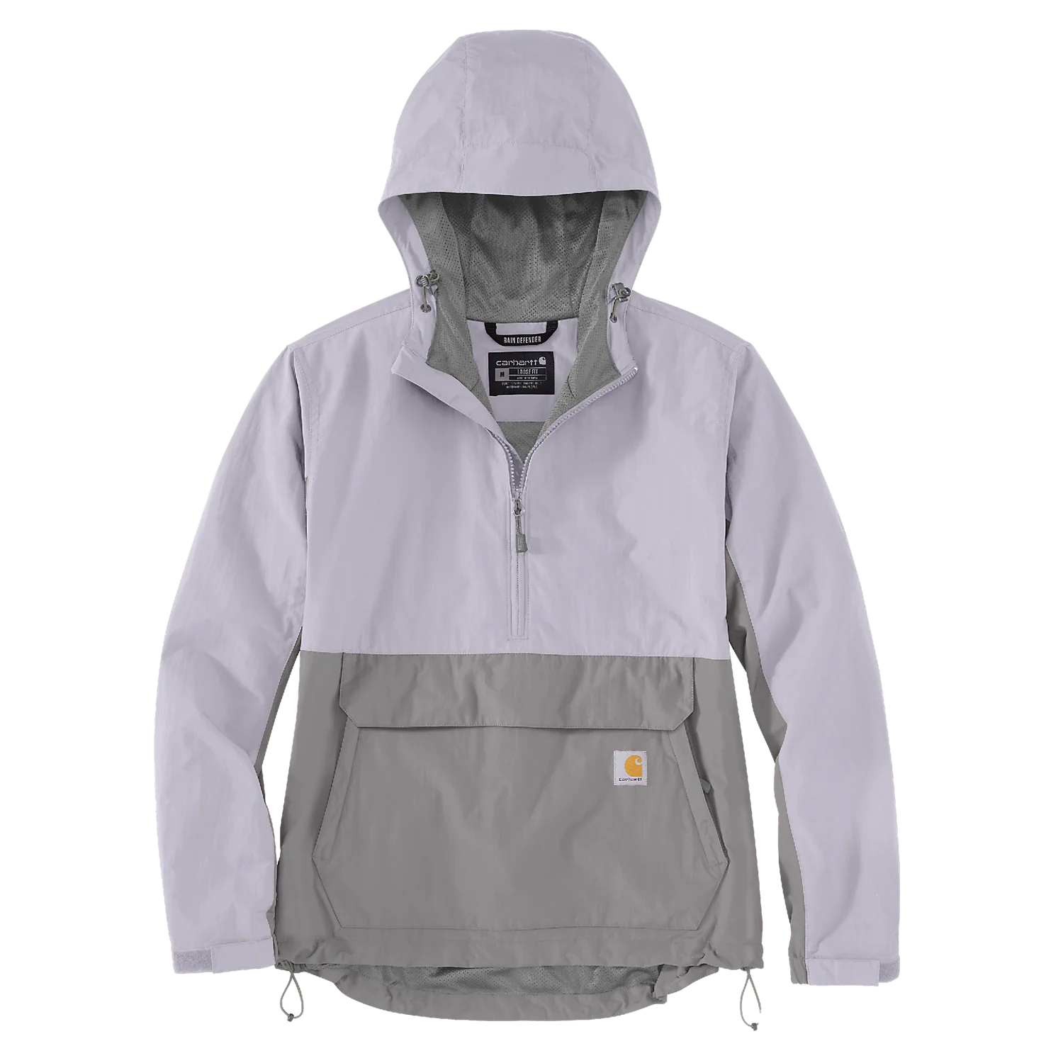 Carhartt Women's Rain Defender Packable Anorak Lilac Haze/Asphalt 105861-V70 - Image 3