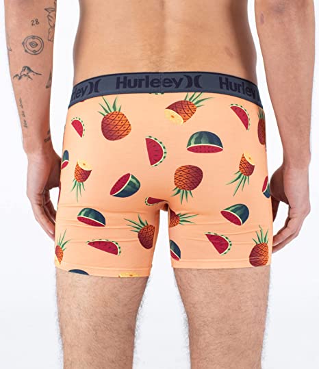 Hurley Supersoft Printed Boxer Nectarine MMU0000040-H808 - Image 3