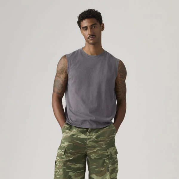 Levi's Men's Muscle Tank Black 004V10002 - Image 3