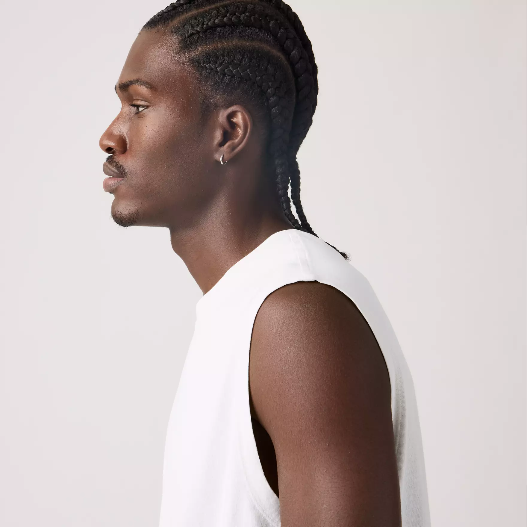 Levi's Men's Muscle Tank White 004V10005 - Image 3