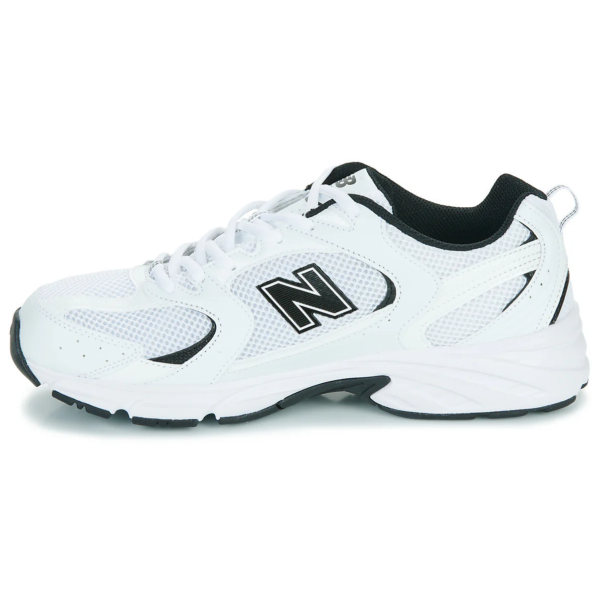 New Balance Women's 530 Shoe White/Black MR530EWB - Image 3