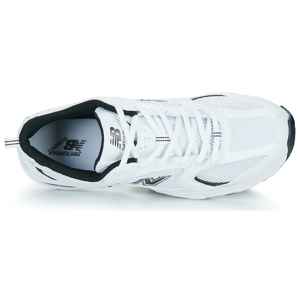 New Balance Women's 530 Shoe White/Black MR530EWB - Image 5