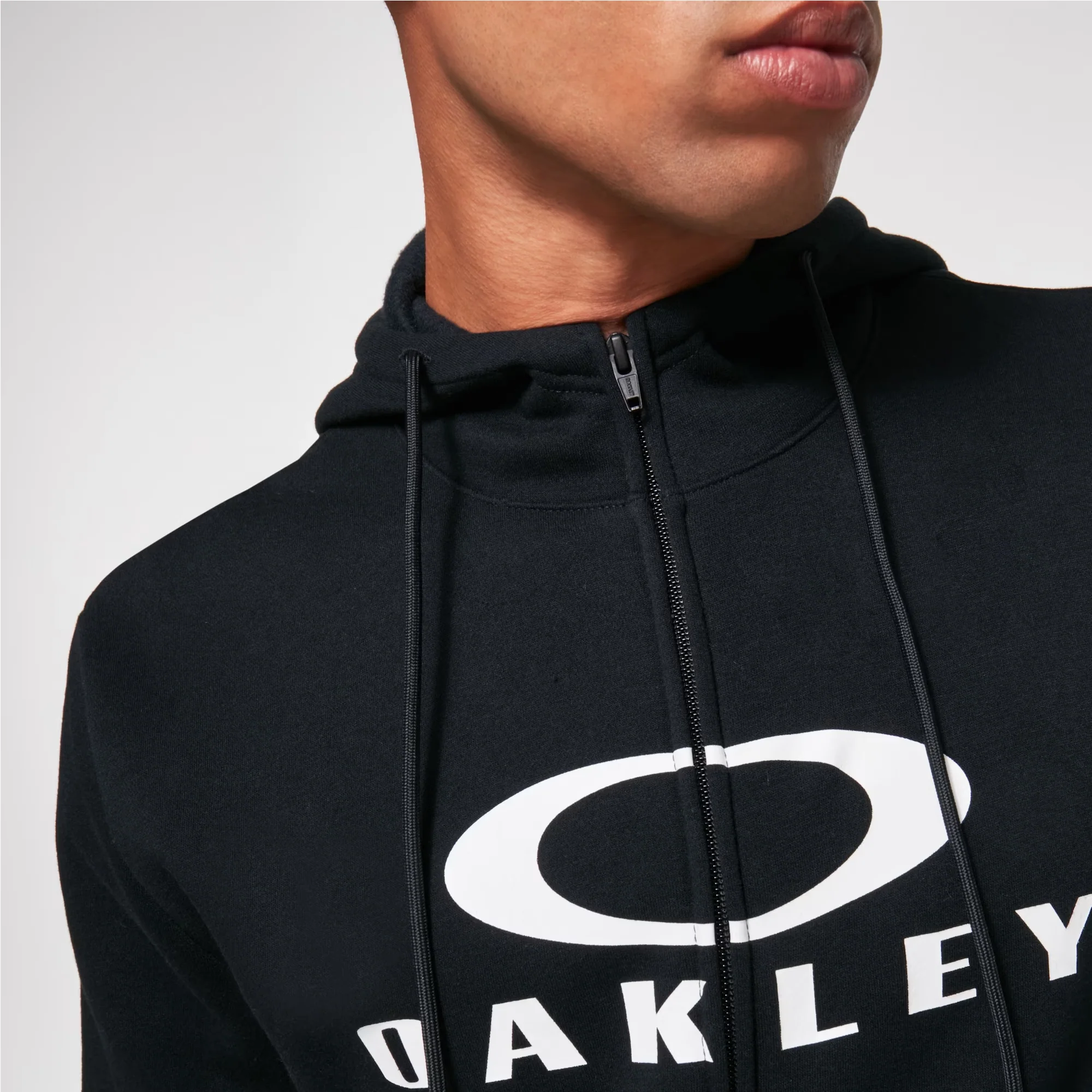 Oakley Men's Bark Full Zip Hoodie 2.0 Black/White FOA402598-022 - Image 3