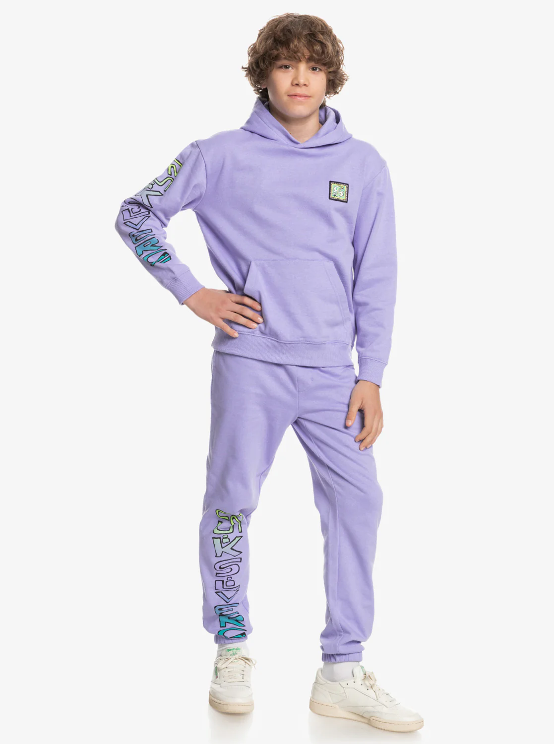 Quiksilver Kids Radical Times Hoodie Jacaranda EQBFT03783-PJL0 - Image 4