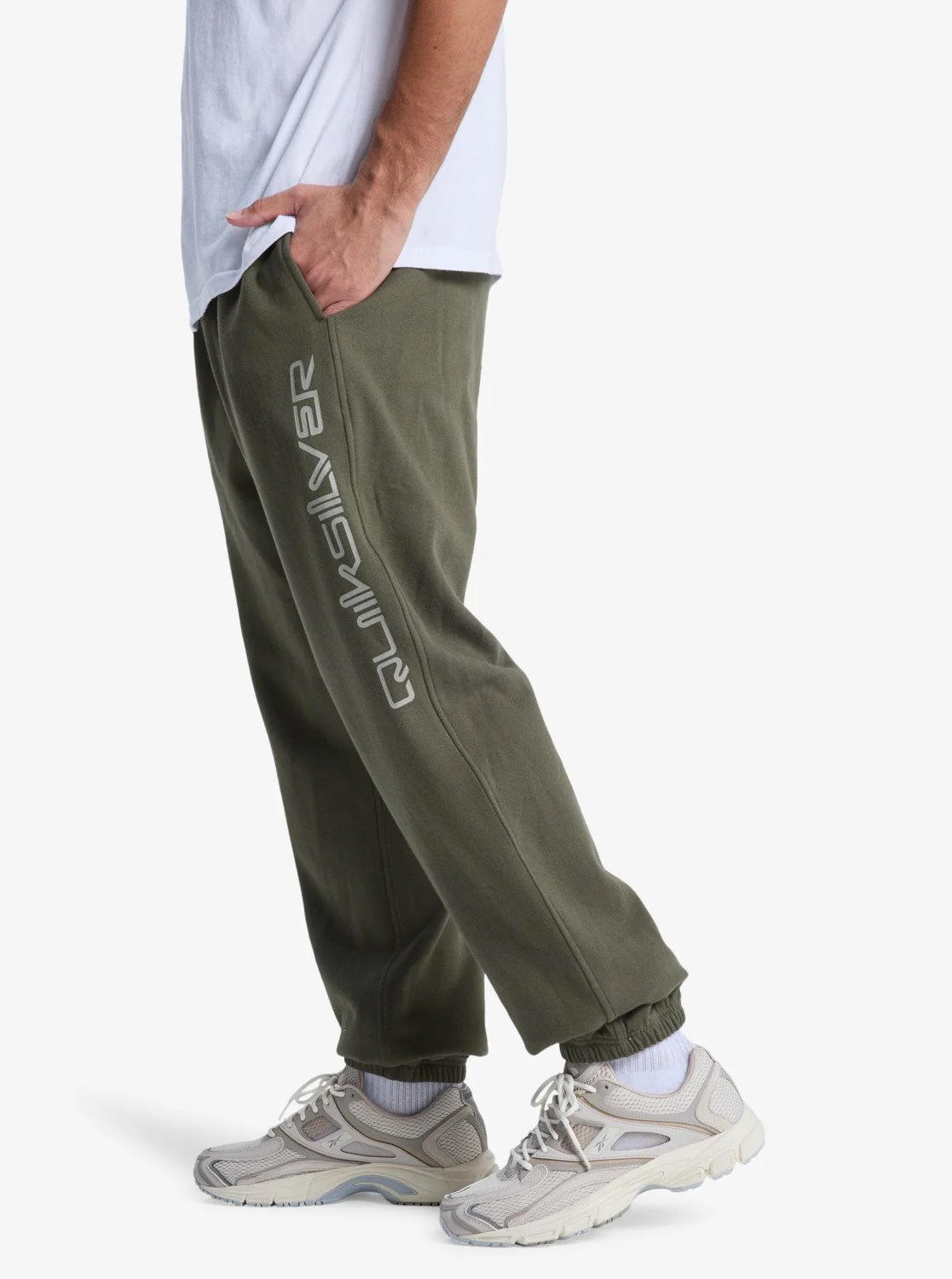 Quiksilver Men's Graphic Joggers Pants Grape Leaf EQYFB03402-CRE0 - Image 4