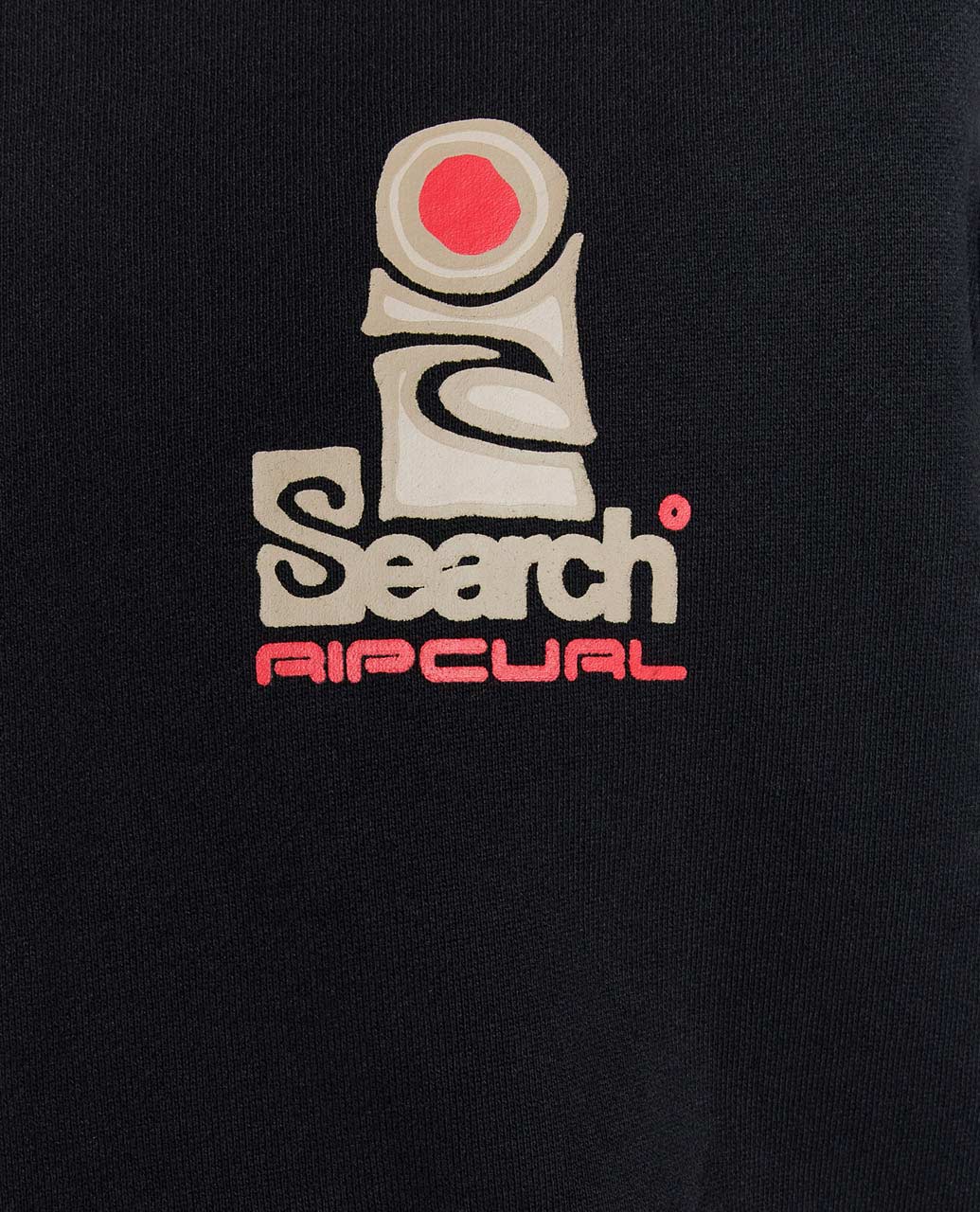 Rip Curl Men's Search Zip Thru Hoodie Black 09BMFL-0090 - Image 6