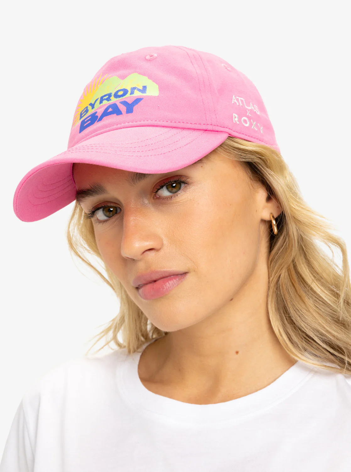 Roxy Women's Atlas Trucker Cap Pink Carnation ERJHA04404-MGZ0 - Image 4