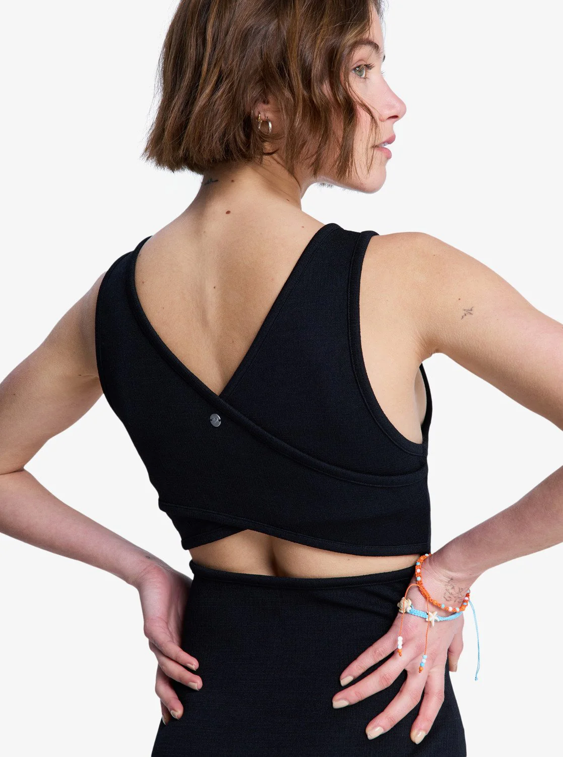 Roxy Women's Good Keepsake Midi Dress Anthracite ERJKD03442-KVJ0 - Image 4