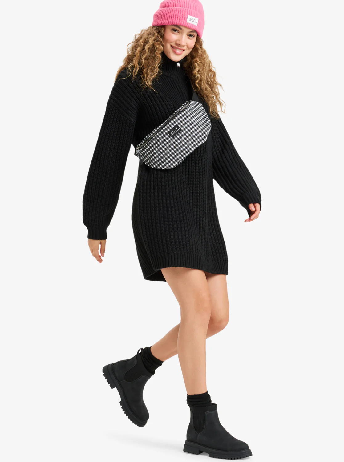 Roxy Womens' Urban Party Waist Pack Anthracite ERJBP04910-KVJ0 - Image 5