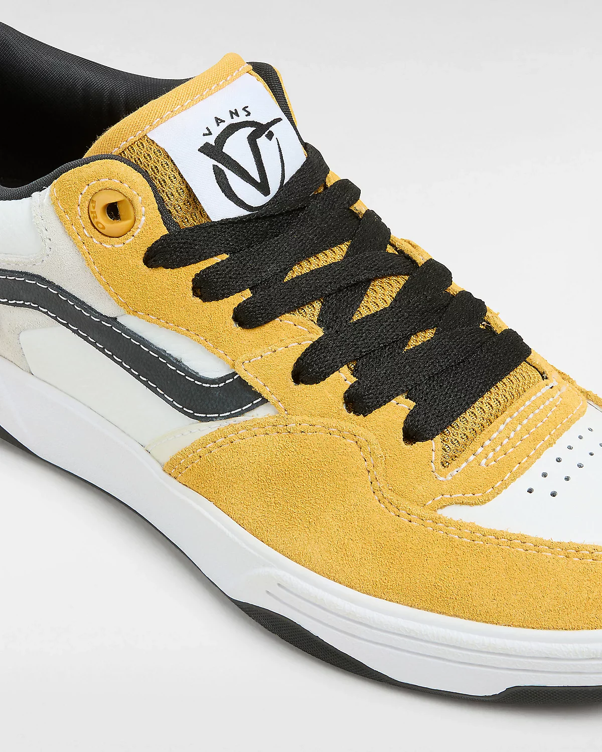 Vans Men's Rowan 2 Shoes Black/Yellow/White VN0A2Z3I05N - Image 4