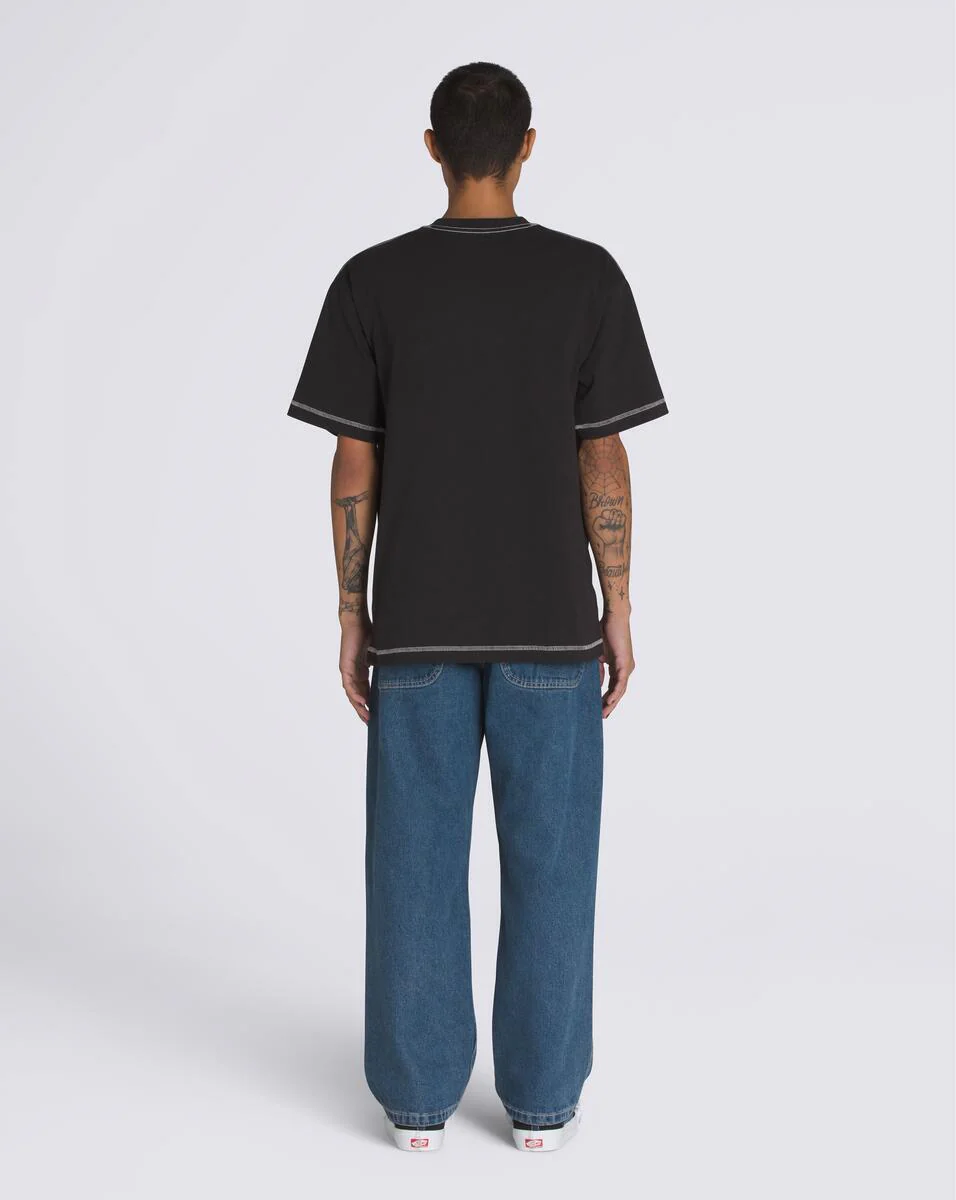 Vans Men's Skate Check-5 Loose Denim Pants Vintage Indigo VN000KXMAHU - Image 5