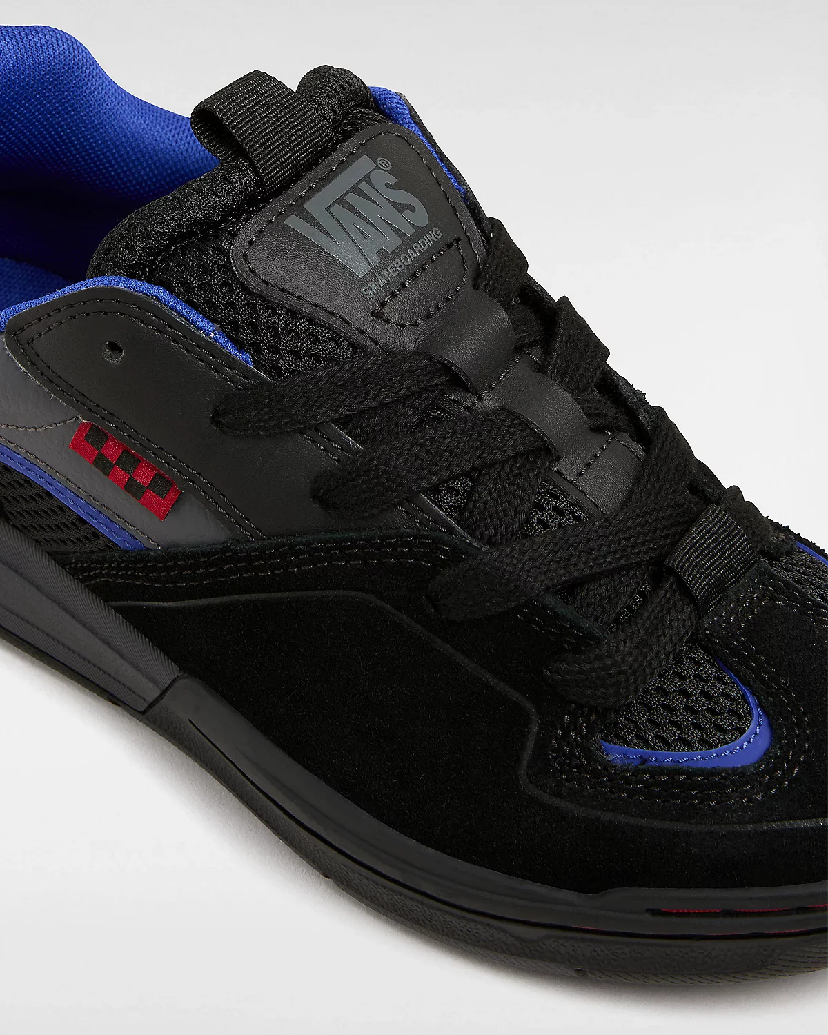 Vans Men's Skate Mixxa Shoes Athletic Black/Grey VN000CUYN42 - Image 4