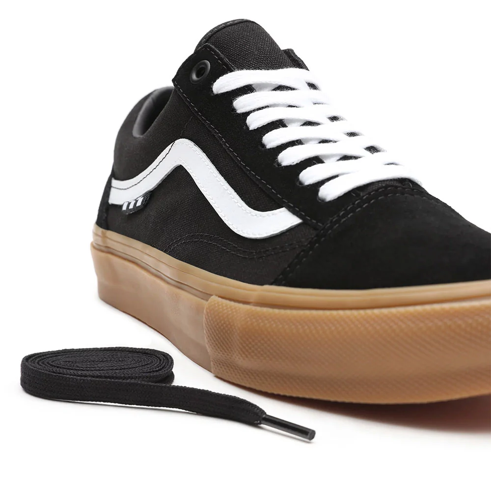 Vans Skate Old Skool Shoes Black/Gum VN0A5FCBB9M - Image 5