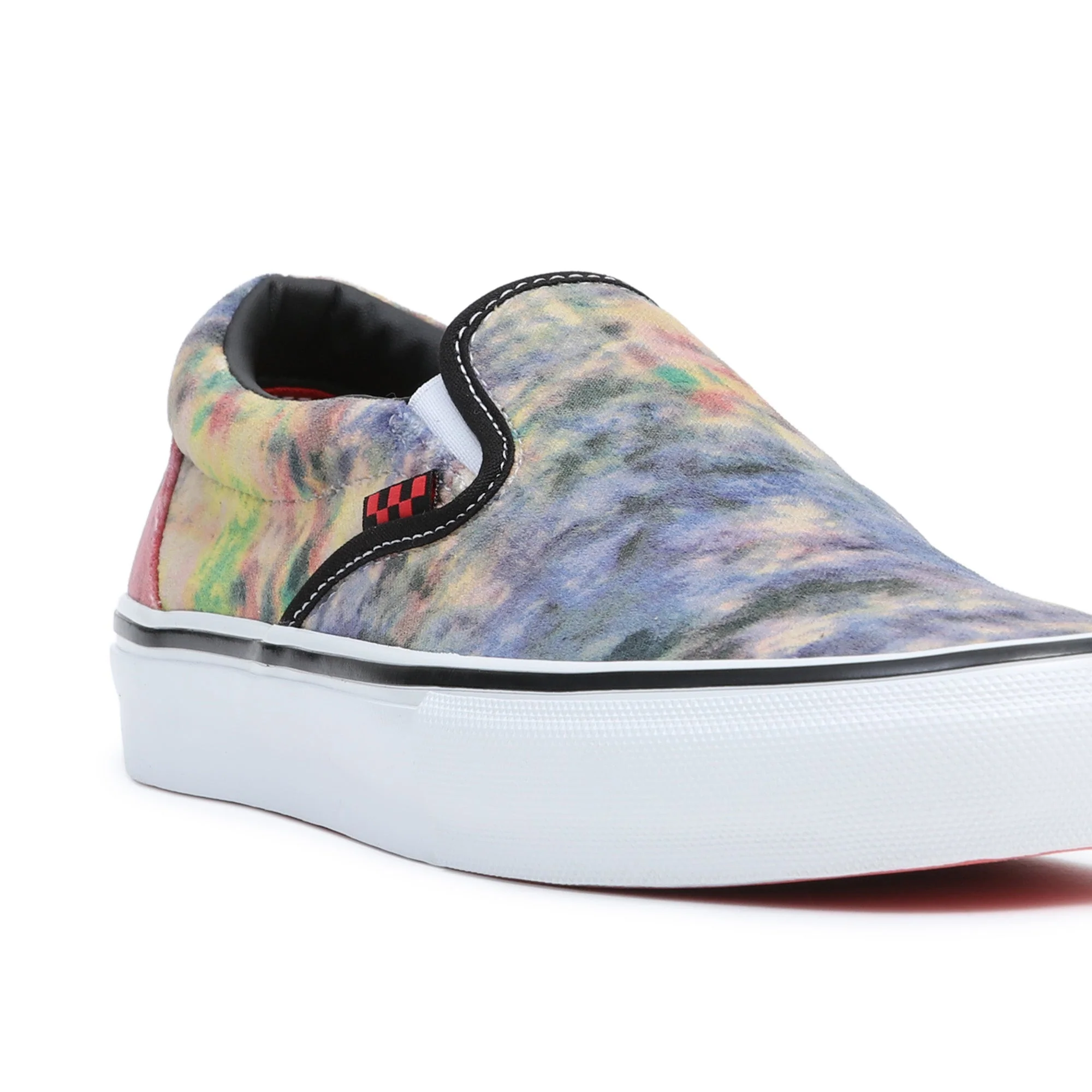 Vans Skate Slip-On Shoes Tie-Dye Terry Black/Multi VN0A5FCABML - Image 4