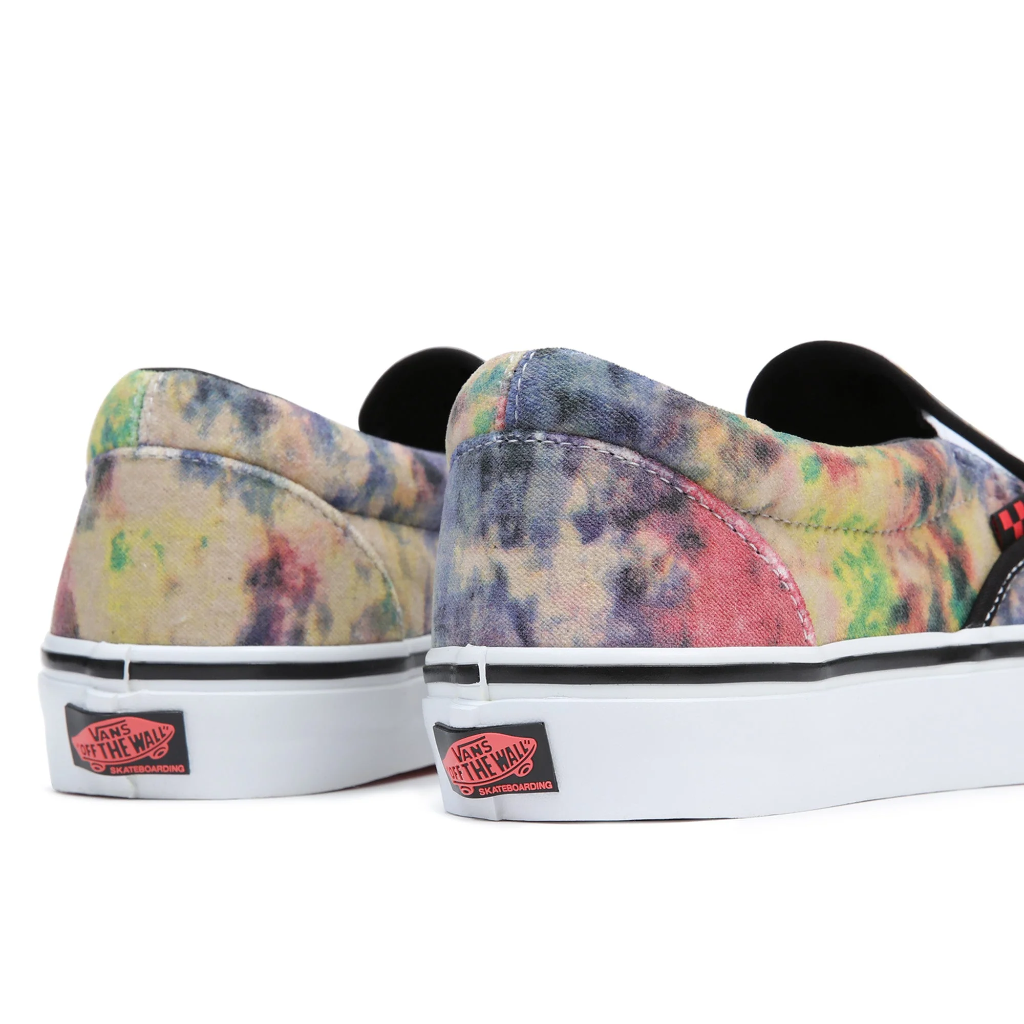 Vans Skate Slip-On Shoes Tie-Dye Terry Black/Multi VN0A5FCABML - Image 5