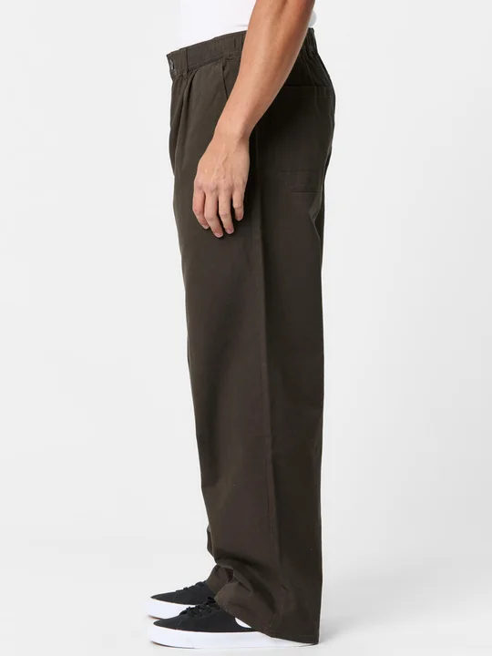 Volcom Men's Chillow Pleat EW Pants Cacao A1232500-CAO - Image 3