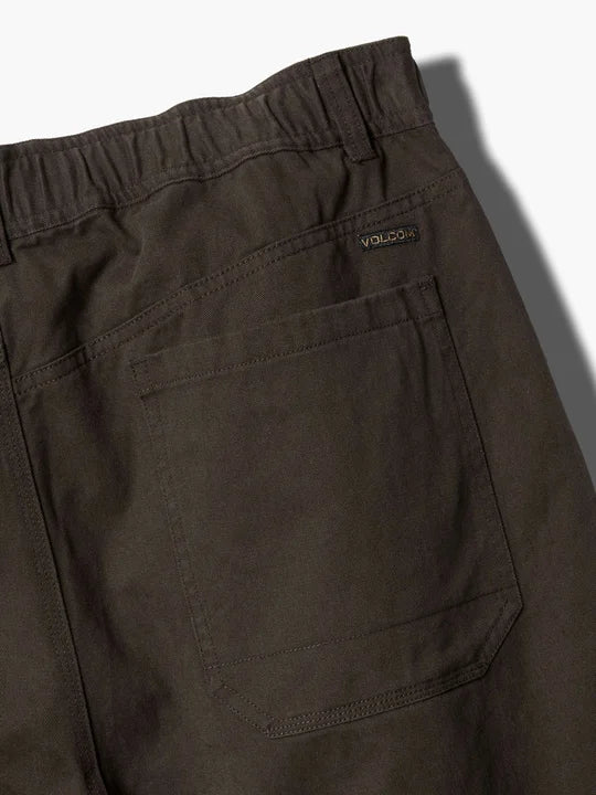 Volcom Men's Chillow Pleat EW Pants Cacao A1232500-CAO - Image 8
