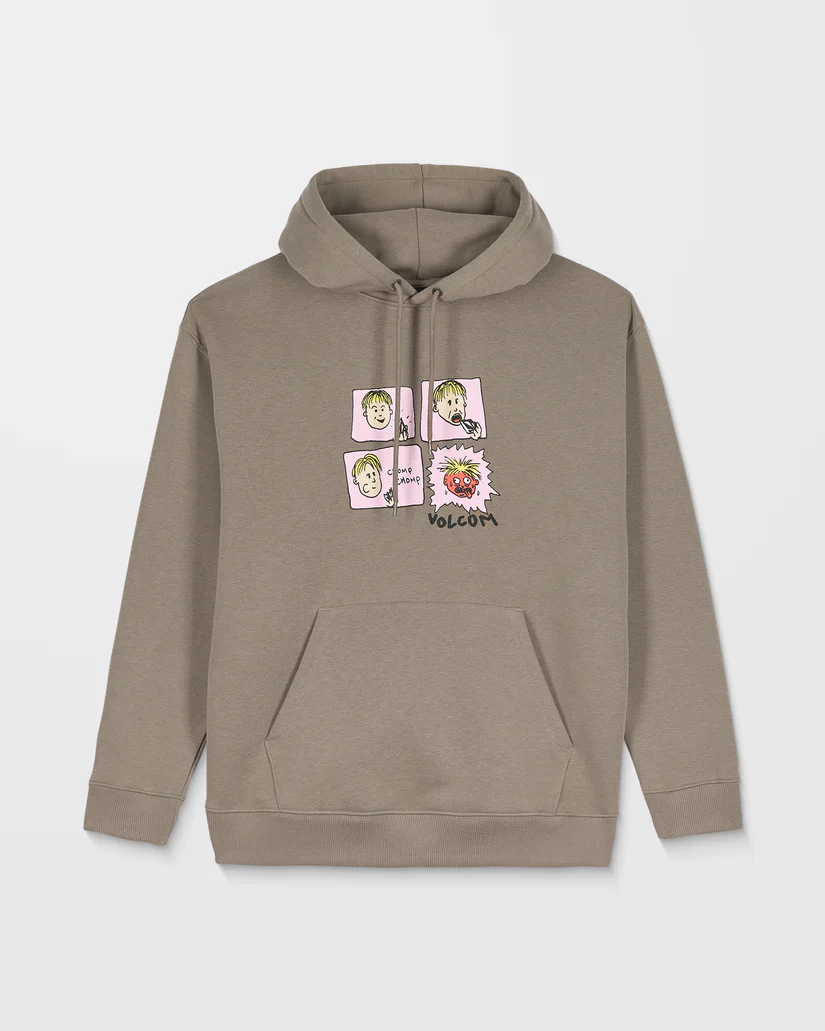 Volcom Men's Chomp Chomp Hoodie Brindle A4132508-BNL - Image 8