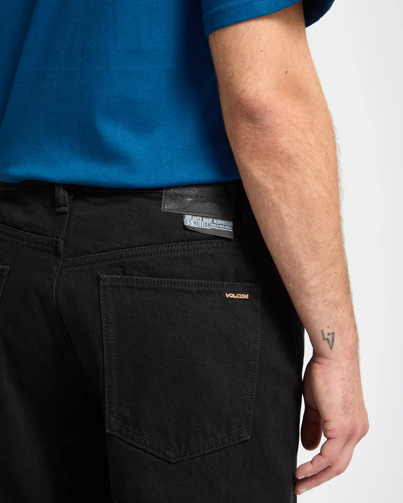 Volcom Men's Fivedown Jeans Black A1932502-BLK - Image 3