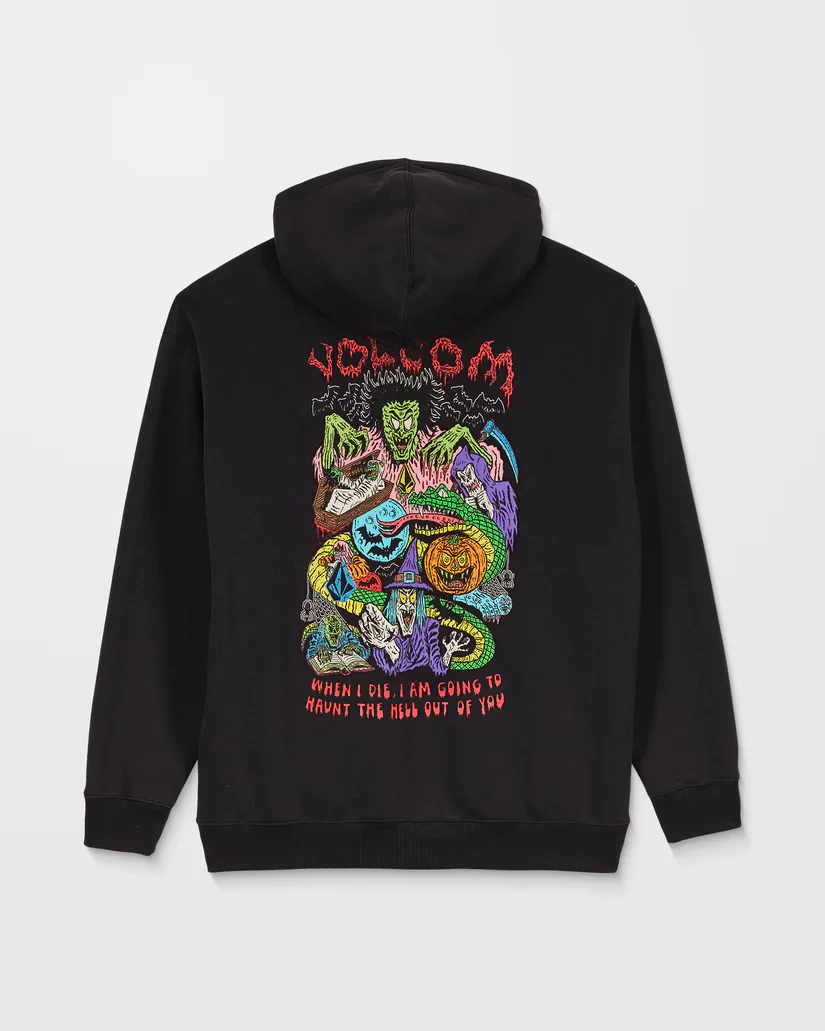 Volcom Men's JJ Villard Hoodie Black A4132504-BLK - Image 10