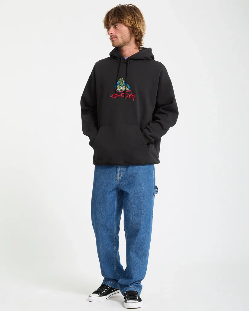 Volcom Men's JJ Villard Hoodie Black A4132504-BLK - Image 4