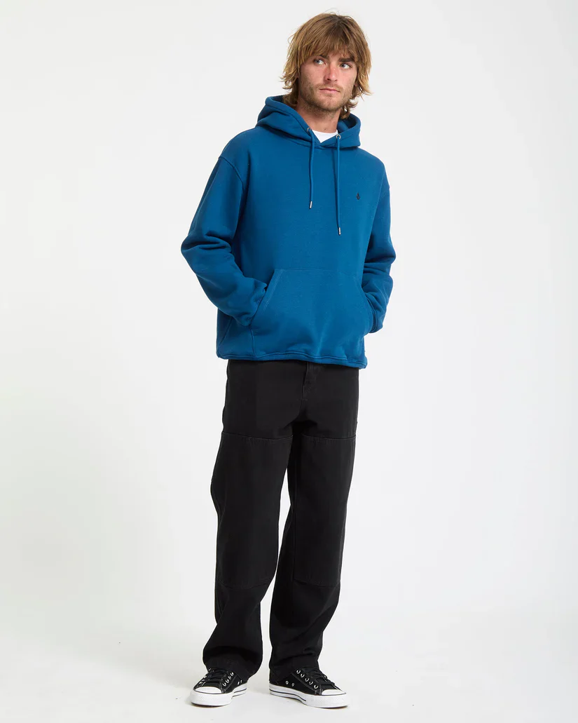 Volcom Men's Single Stone Hoodie Cosmic Blue A4112514-COS - Image 5