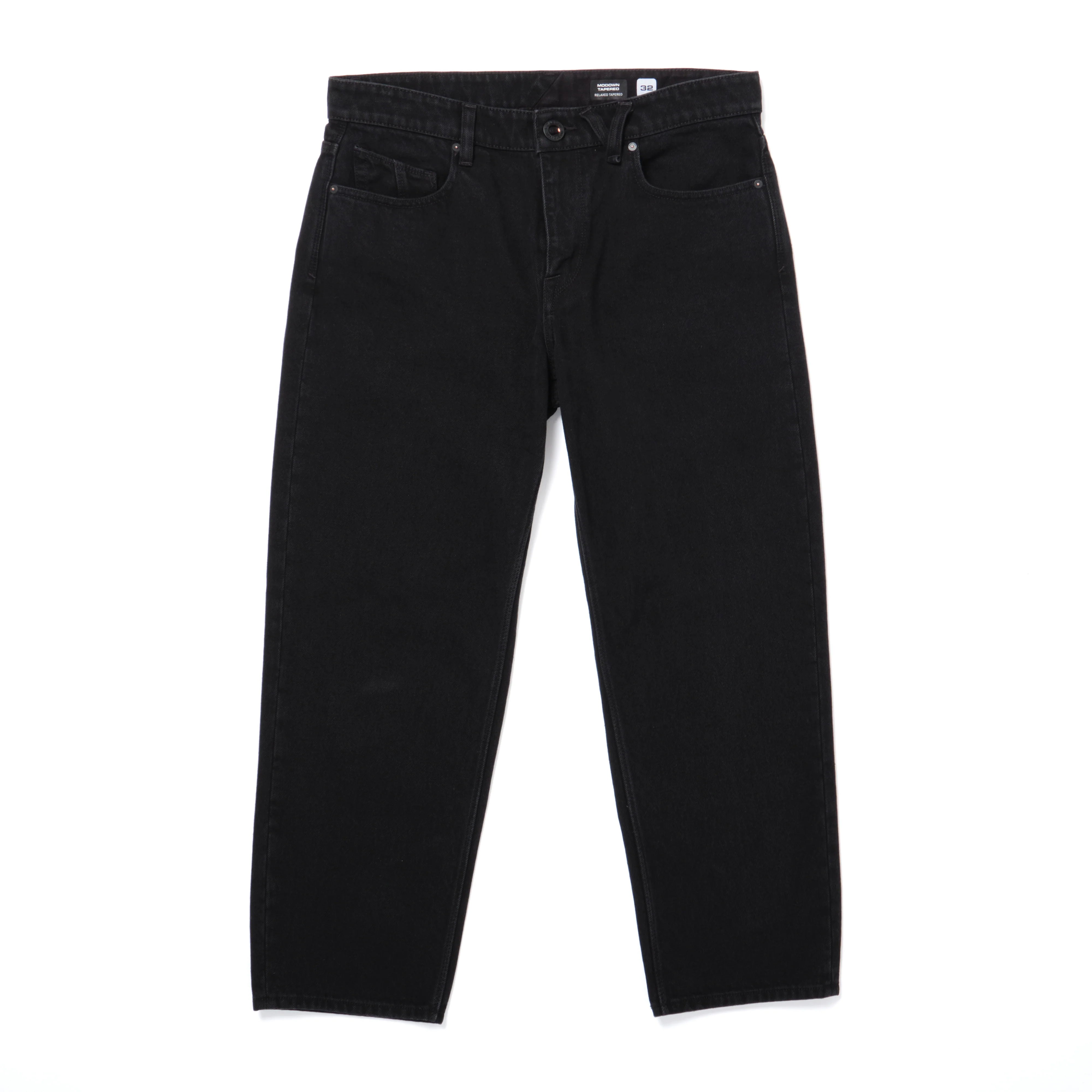 Volcom Modown Tapered Denim Black A1932102-BLK - Image 4