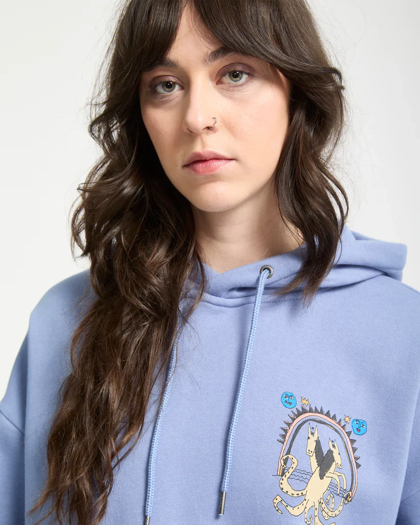 Volcom Women's Moove On Hoodie Carolina Blue B4132508-CNA - Image 3