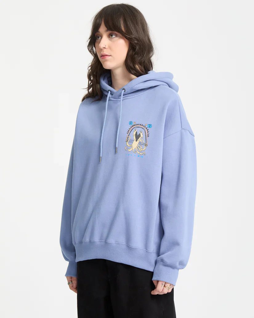 Volcom Women's Moove On Hoodie Carolina Blue B4132508-CNA - Image 6