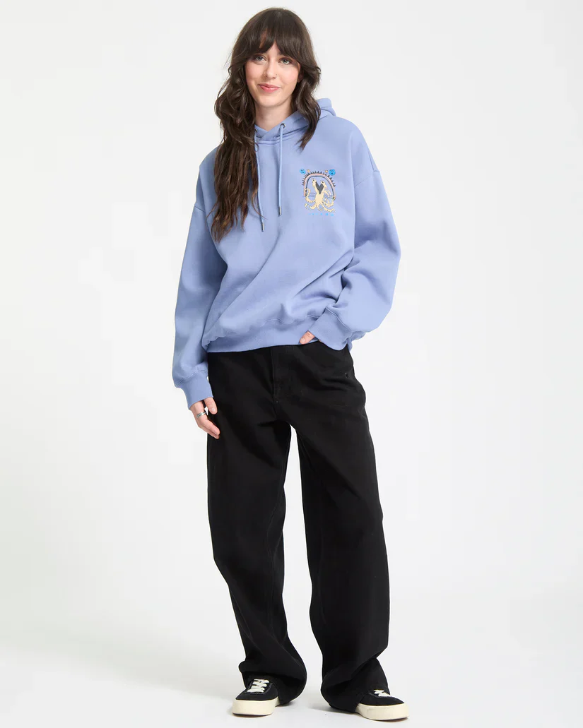 Volcom Women's Moove On Hoodie Carolina Blue B4132508-CNA - Image 7