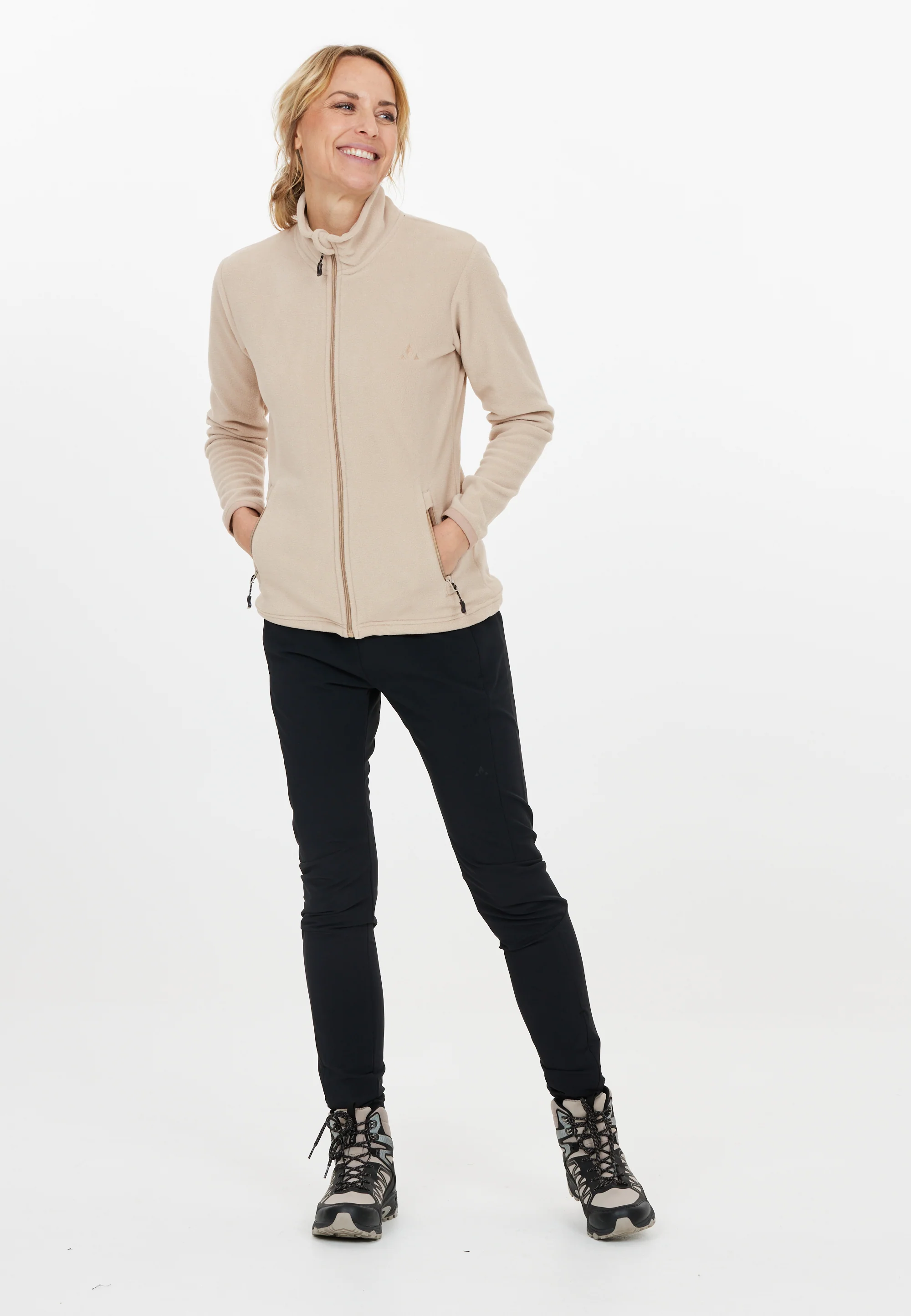 Whistler Women's Cocoon Fleece Jacket Simply Taupe W211201-1136 - Image 6